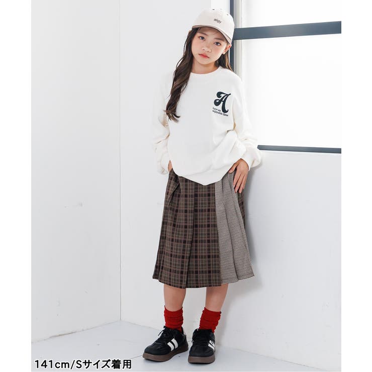 ミディプリーツチェックスカート | F.O.Online Store | 詳細画像3 