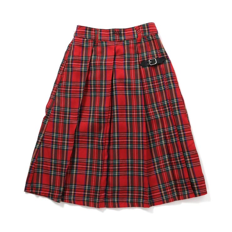 ミディプリーツチェックスカート | F.O.Online Store | 詳細画像5 