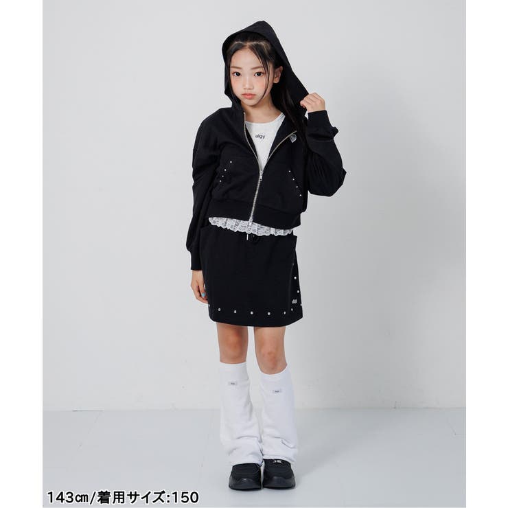 カットソースタッズ台形スカパン | F.O.Online Store | 詳細画像6 