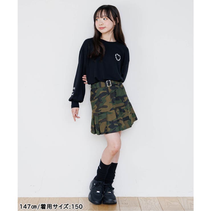 フロントベルトプリーツスカパン | F.O.Online Store | 詳細画像9 