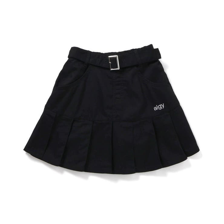 ブラック | フロントベルトプリーツスカパン | F.O.Online Store