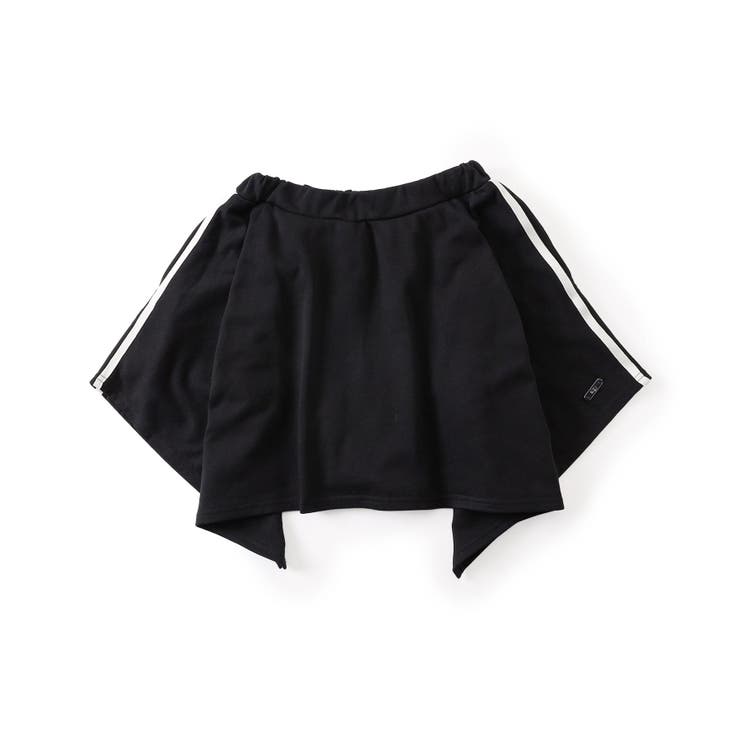 ブラック | イレギュラーヘムサイドラインカットスカパン | F.O.Online Store