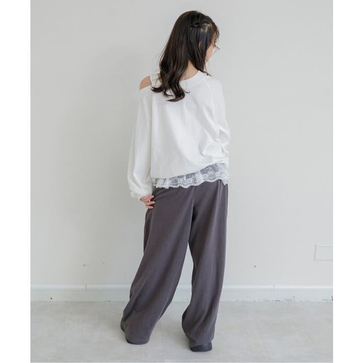 取外しレース付きスウェパン | F.O.Online Store | 詳細画像17 