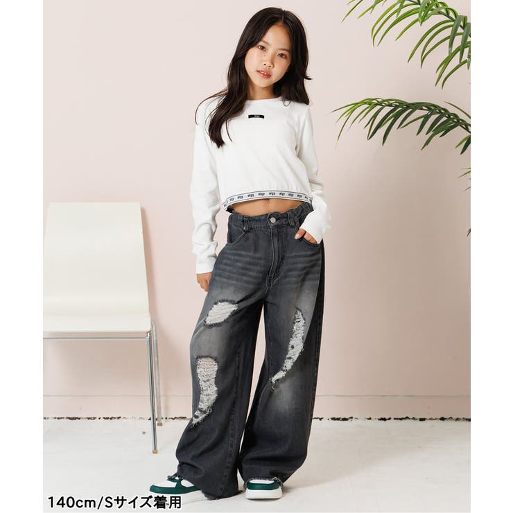 ダメージデニムパンツ | F.O.Online Store | 詳細画像4 