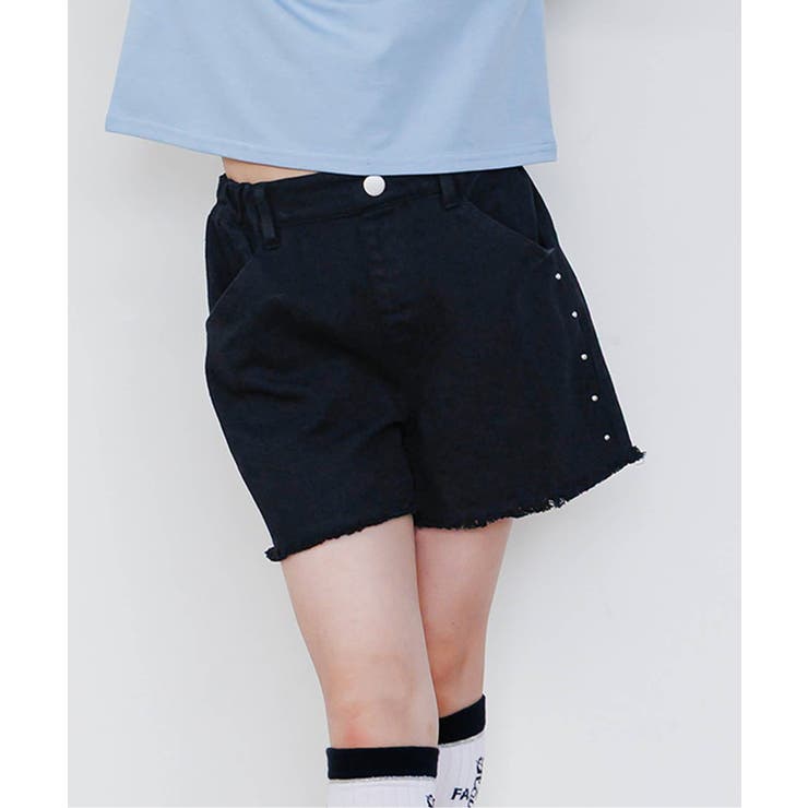 ブラック | スタッズショーパン | F.O.Online Store