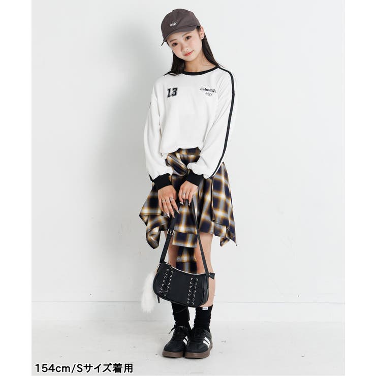 シャツ巻き風チェックキュロット | F.O.Online Store | 詳細画像17 