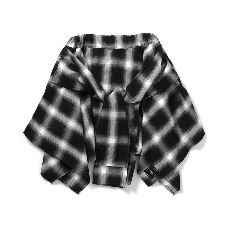 シャツ巻き風チェックキュロット | F.O.Online Store | 詳細画像2 