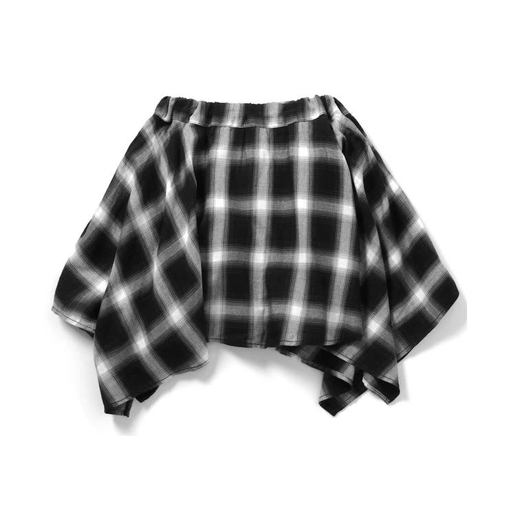 シャツ巻き風チェックキュロット | F.O.Online Store | 詳細画像3 