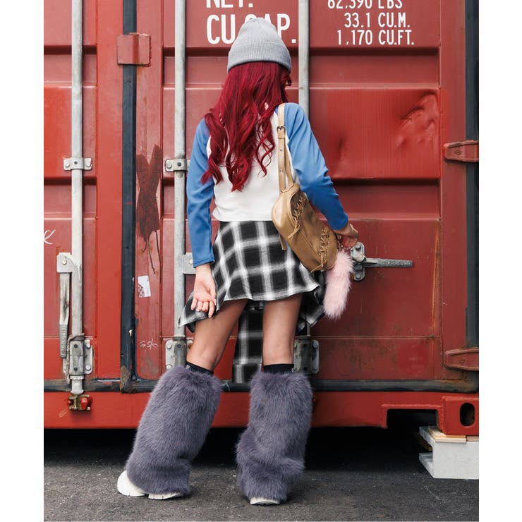 シャツ巻き風チェックキュロット | F.O.Online Store | 詳細画像5 