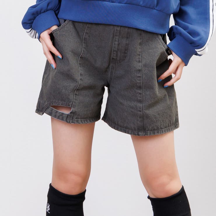 大人気！d.i.a. 正規品デニムデザインショーパン スソデザインデニムショーパン[品番：FOKK0021650]｜F.O.Online Store