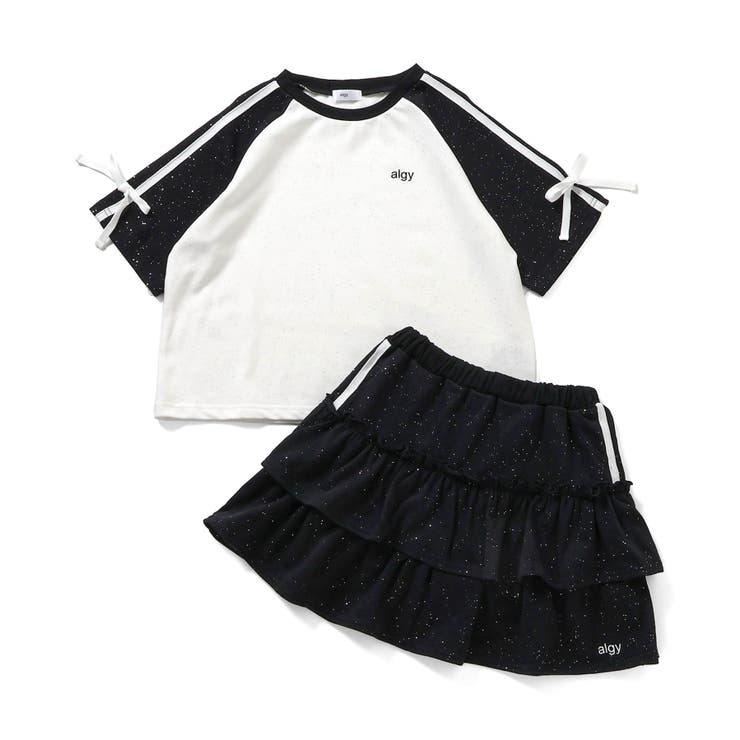 ラメミニ裏毛Tシャツ＆スカパンセット | F.O.Online Store | 詳細画像2 