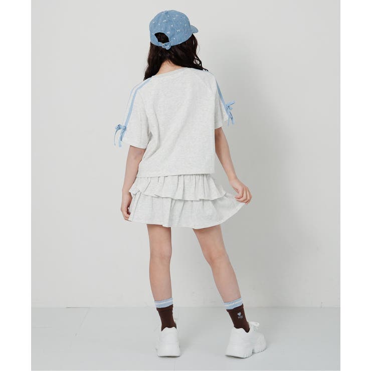 ラメミニ裏毛Tシャツ＆スカパンセット | F.O.Online Store | 詳細画像20 
