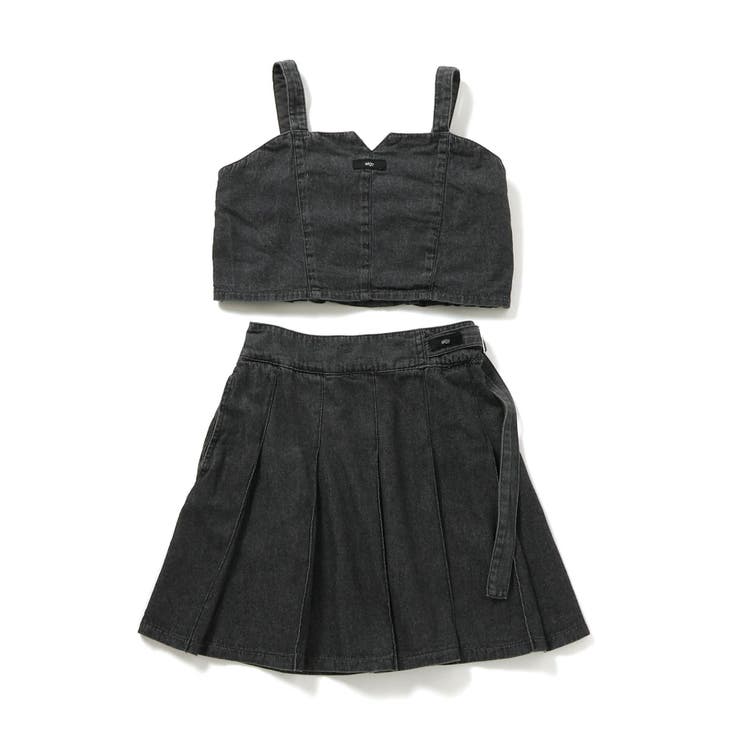 グレー | デニムビスチェセットアップ | F.O.Online Store