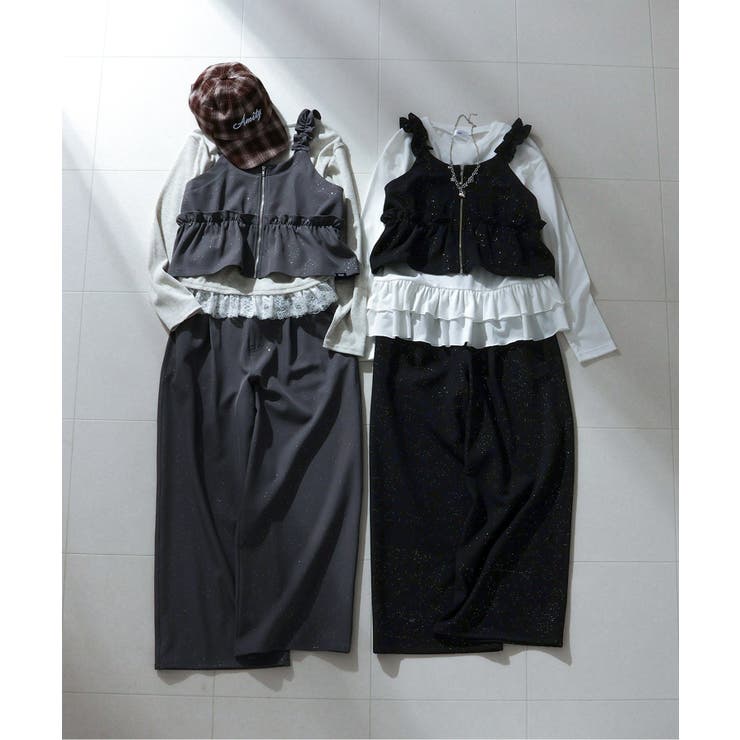 キラキラビスチェ＆ワイドパンツセット | F.O.Online Store | 詳細画像13 