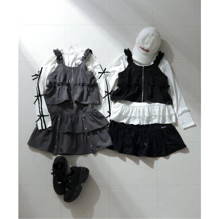 キラキラビスチェ＆ワイドパンツセット | F.O.Online Store | 詳細画像14 