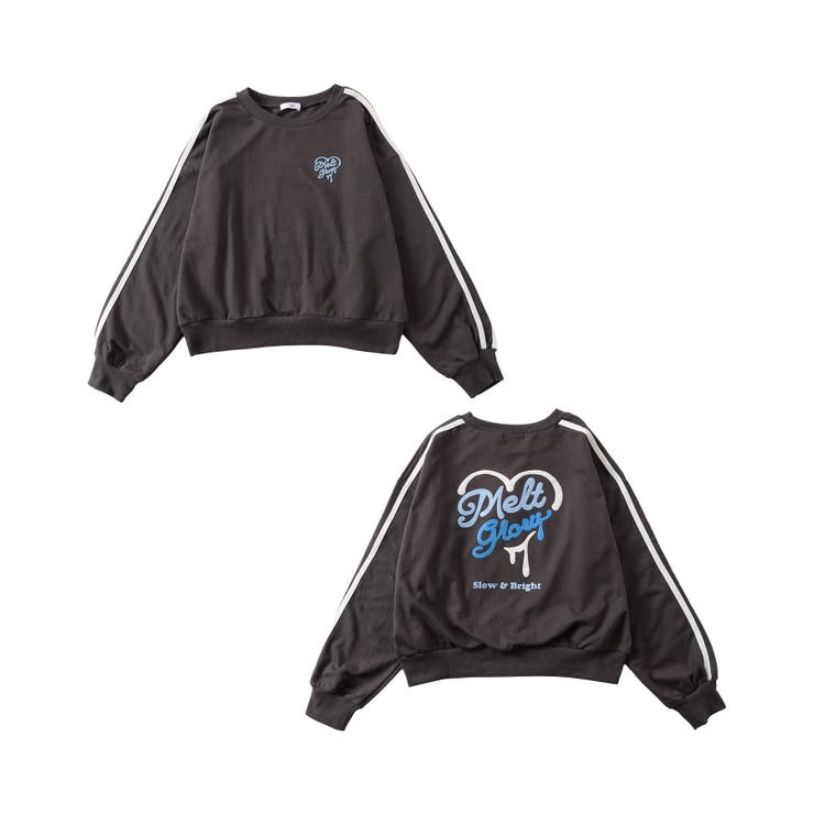 ハートロゴミニ裏毛トレーナー＆スカパンセットアップ | F.O.Online Store | 詳細画像2 