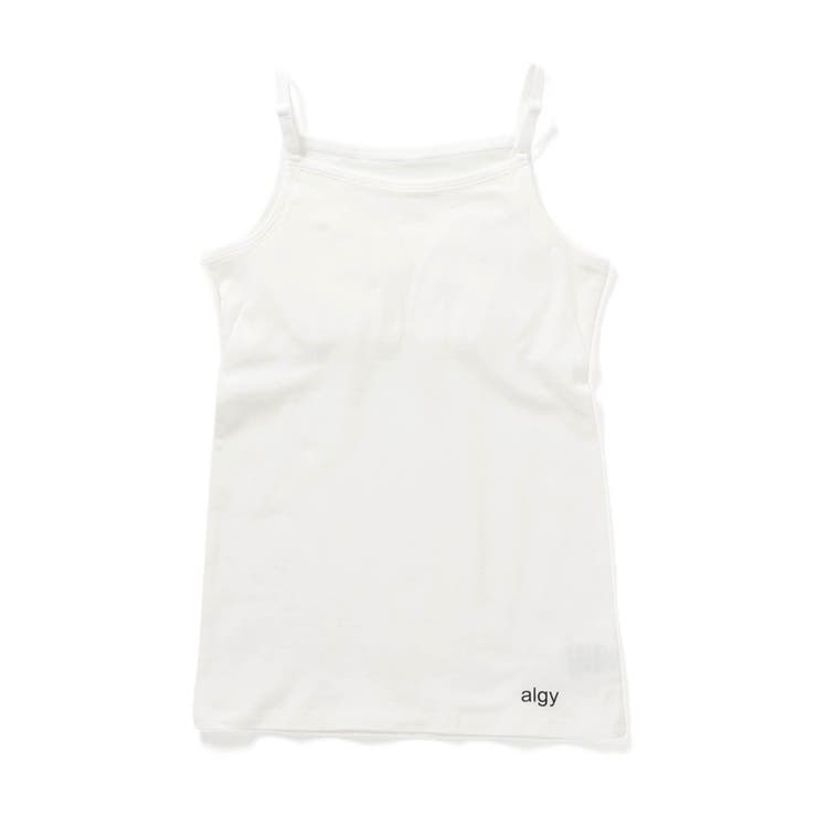 オフホワイト | algyロゴパット付きキャミ | F.O.Online Store