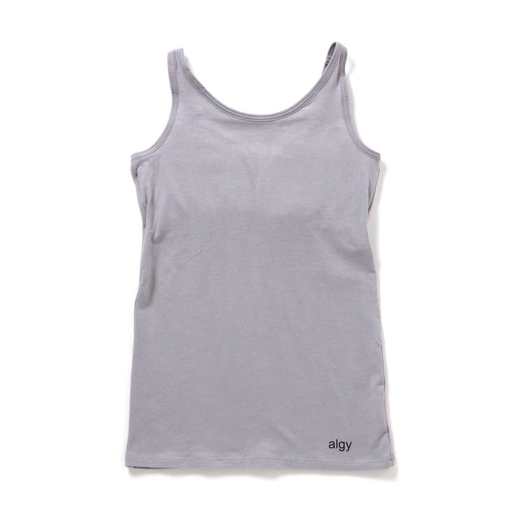 グレー | algyロゴパット付きタンク | F.O.Online Store