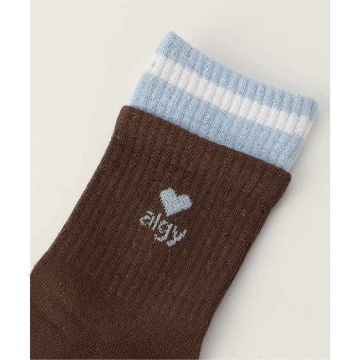 【抗菌防臭】レイヤード風クルーソックス4 | F.O.Online Store | 詳細画像3 