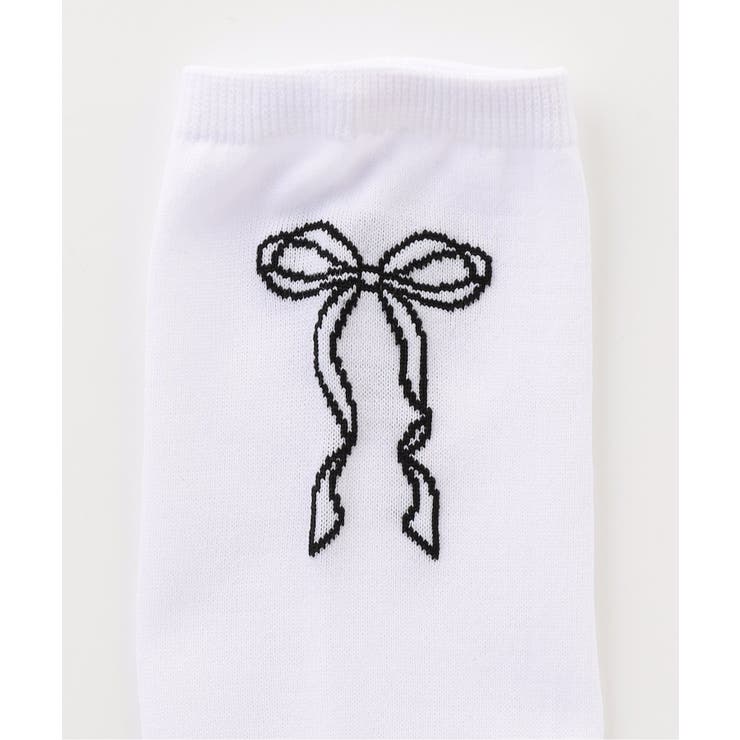 りぼん柄ハイソックス | F.O.Online Store | 詳細画像3 