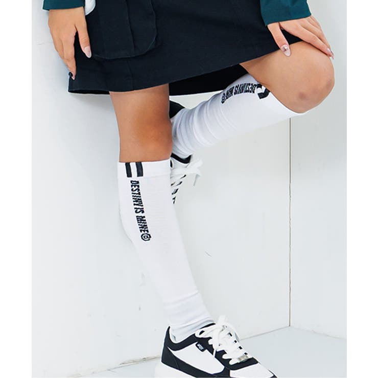 オフホワイト | サイドロゴハイソックス | F.O.Online Store