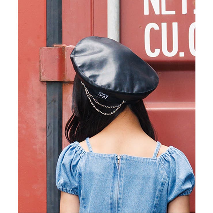 チェーン付きベレー帽 | F.O.Online Store | 詳細画像1 