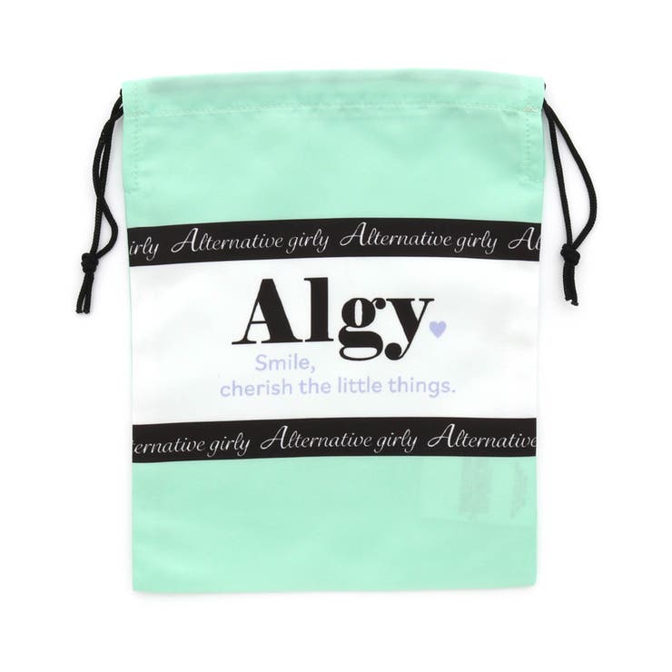 ミント | ガーリーライン巾着 | F.O.Online Store