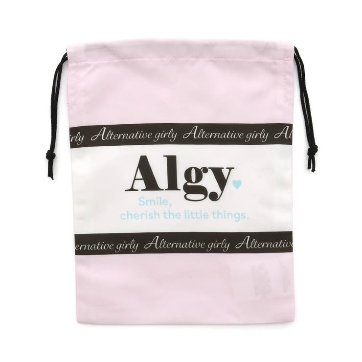 ピンク | ガーリーライン巾着 | F.O.Online Store