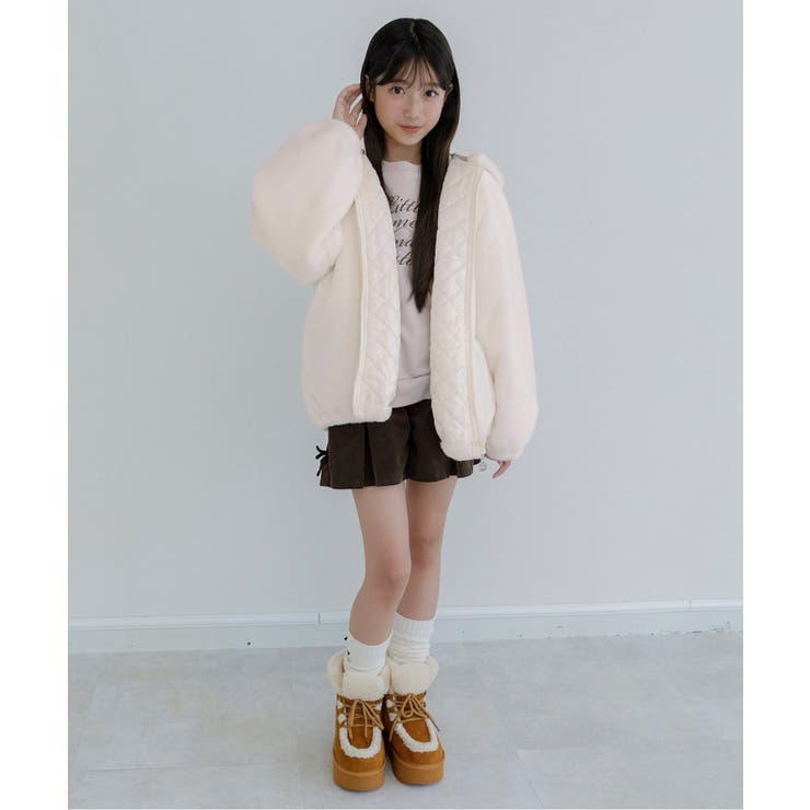 ひつじ耳エコファーアウター  | F.O.Online Store | 詳細画像15 