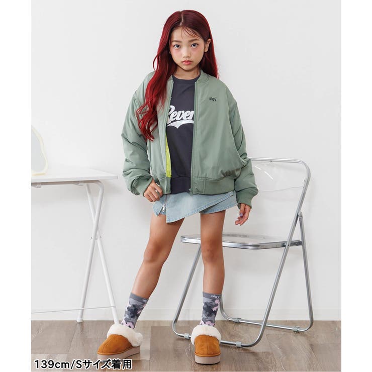 ライニング配色ライトブルゾン | F.O.Online Store | 詳細画像21 