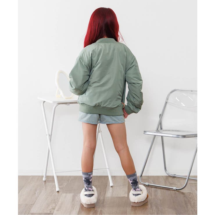 ライニング配色ライトブルゾン | F.O.Online Store | 詳細画像22 