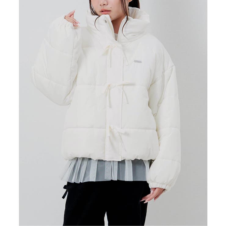 アイボリー | 【保温】りぼん中綿アウター | F.O.Online Store