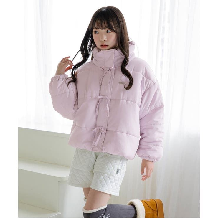 ピンク | 【保温】りぼん中綿アウター | F.O.Online Store