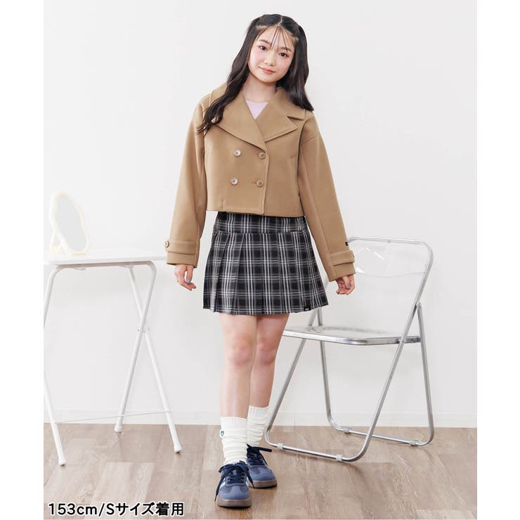 ショート丈ピーコート | F.O.Online Store | 詳細画像10 