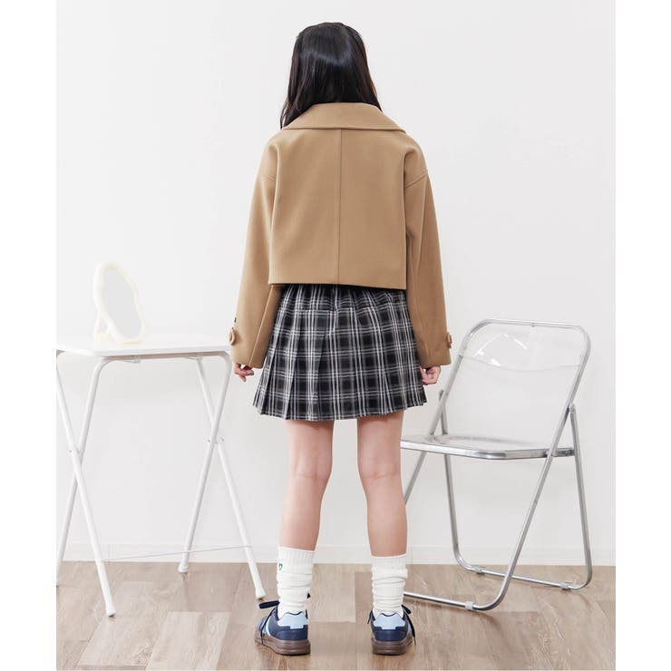 ショート丈ピーコート | F.O.Online Store | 詳細画像11 