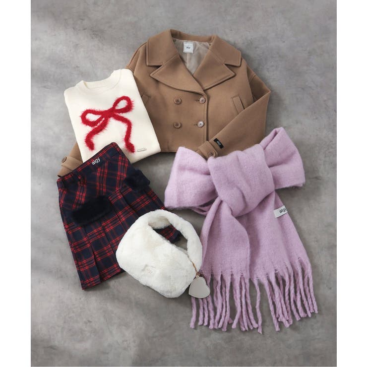 ショート丈ピーコート | F.O.Online Store | 詳細画像12 