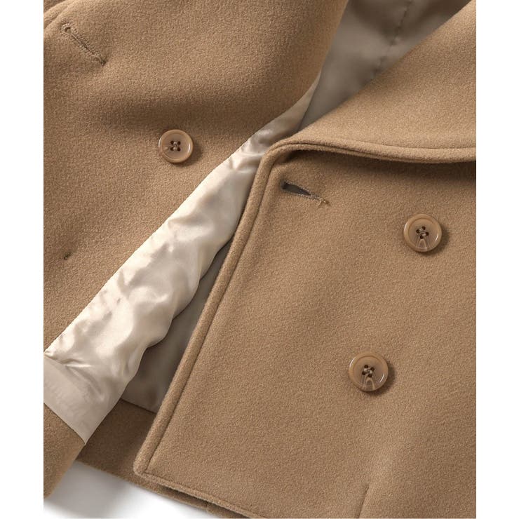 ショート丈ピーコート | F.O.Online Store | 詳細画像8 