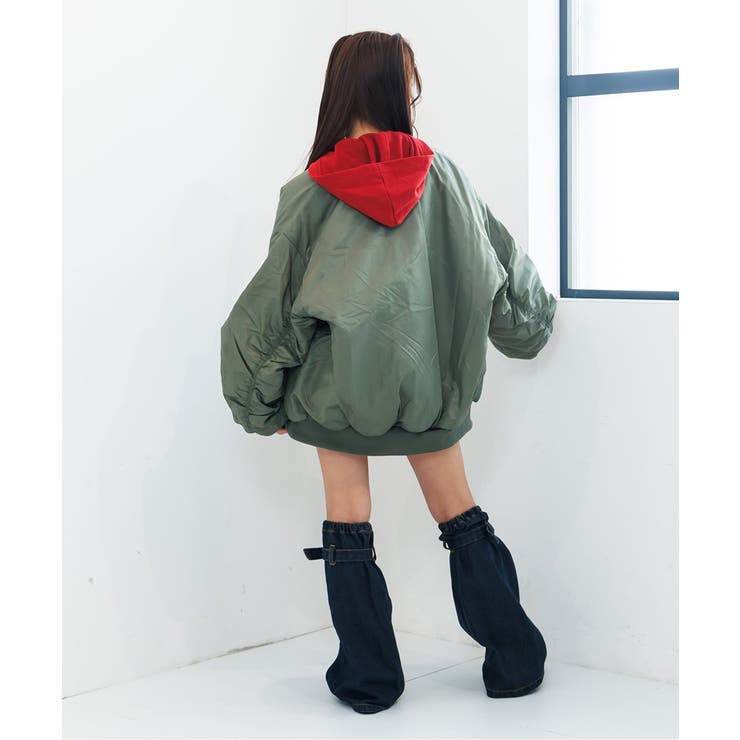 BIG裏キルトMA1 | F.O.Online Store | 詳細画像19 