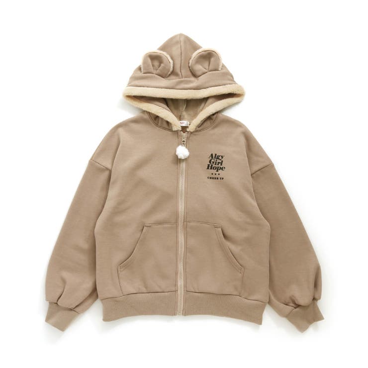 美品★yukiemon★かわいい！　アニマル柄のパーカー　Mサイズ mofusand レトロ パーカー サメにゃん ダークブルー