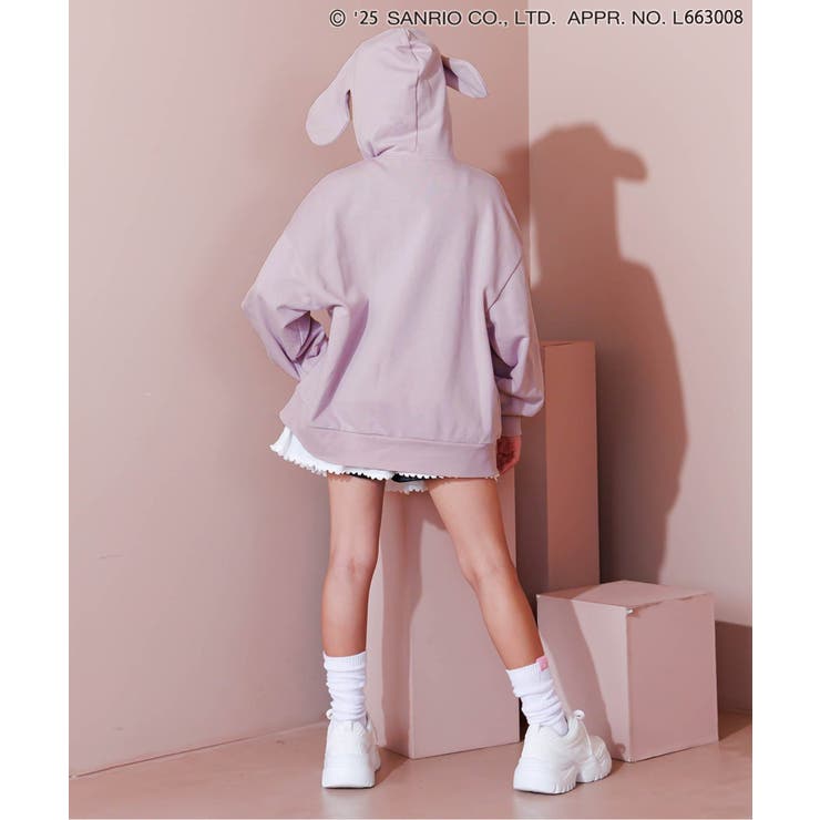 【クロミ/マイメロディ】BIGパーカー | F.O.Online Store | 詳細画像23 