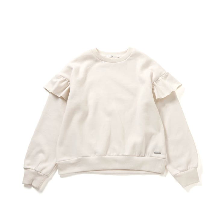 裏起毛肩フリルトレーナー | F.O.Online Store | 詳細画像2 