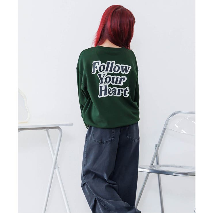 グリーン | バックロゴトレーナー | F.O.Online Store