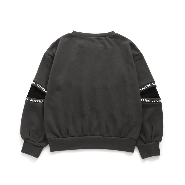 転写プリントメッシュ切替トレーナー_裏起毛 | F.O.Online Store | 詳細画像2 