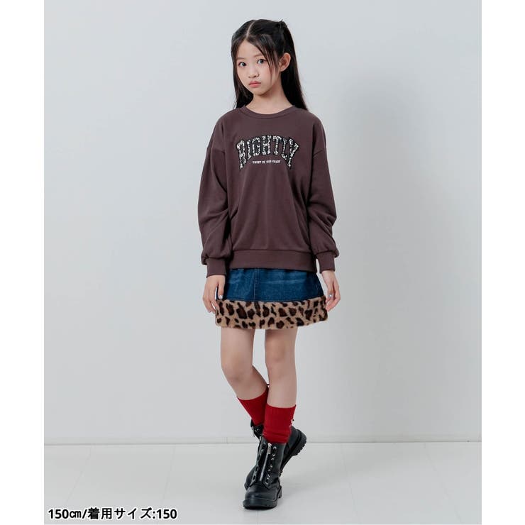 アソート柄ロゴトレーナー | F.O.Online Store | 詳細画像8 