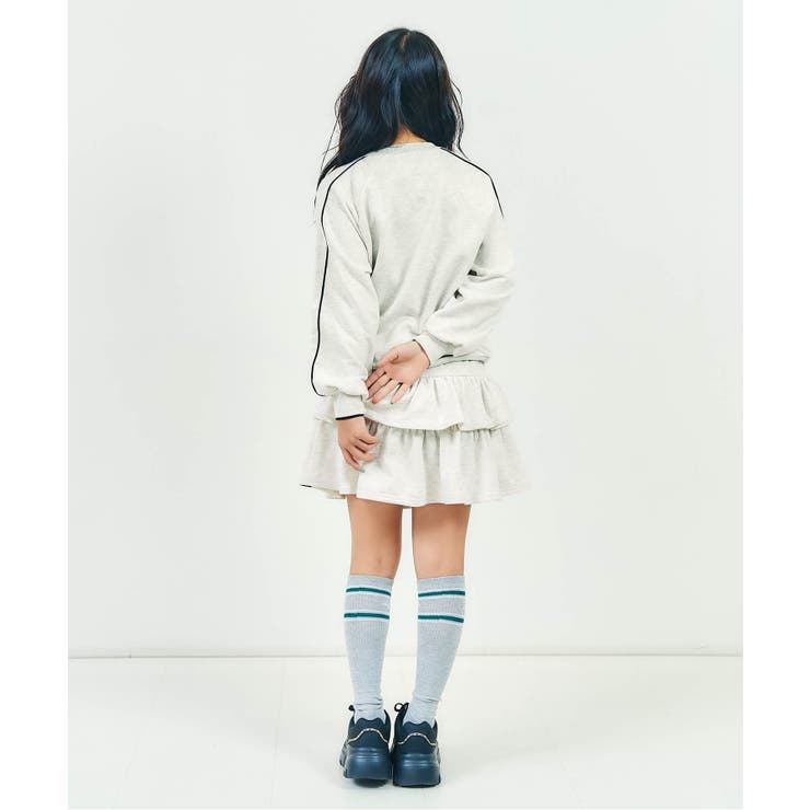 【セットアップ対応】パイピングライン裏毛トップス | F.O.Online Store | 詳細画像7 