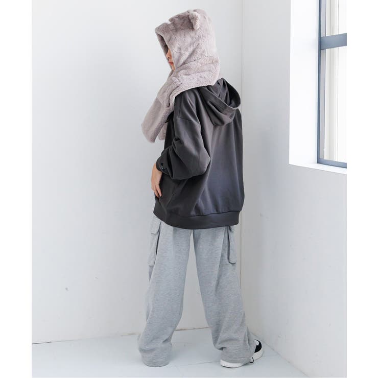 レースロゴBIGフーディ | F.O.Online Store | 詳細画像5 