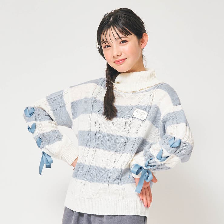 BREEZE タートルネック ニット 130cm - トップス(Tシャツ