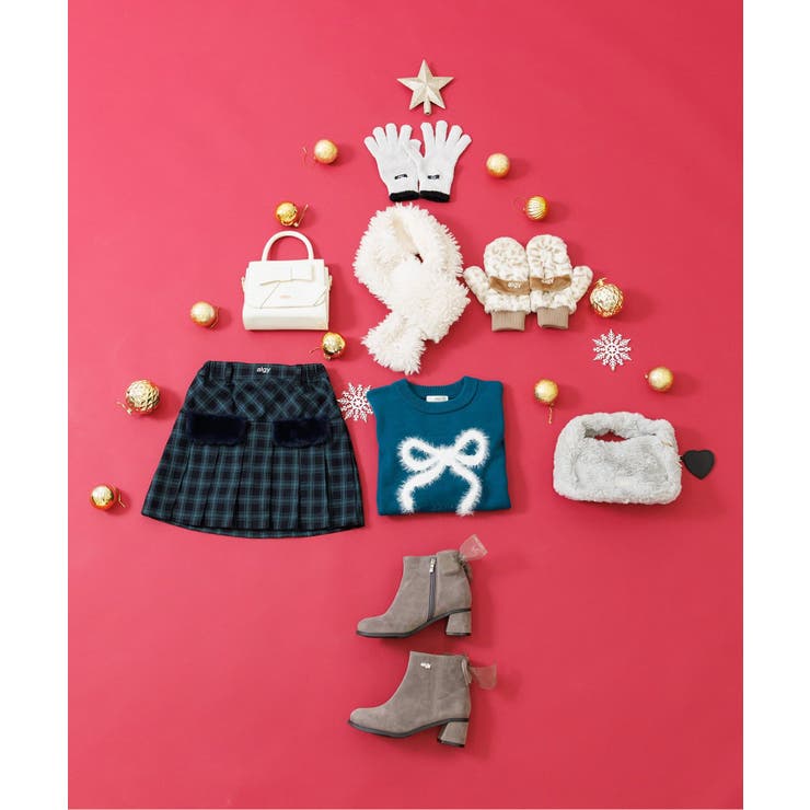 エコファーフラッププリーツスカート | F.O.Online Store | 詳細画像20 