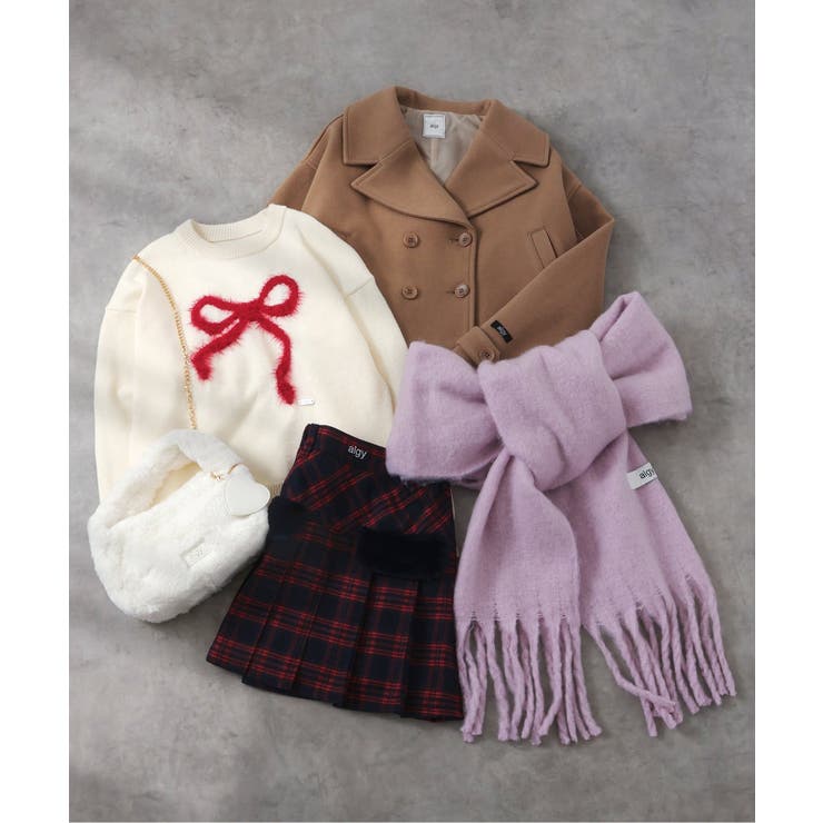 エコファーフラッププリーツスカート | F.O.Online Store | 詳細画像22 