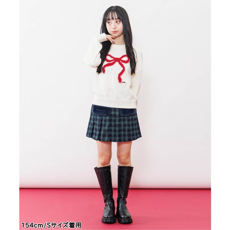 エコファーフラッププリーツスカート | F.O.Online Store | 詳細画像3 